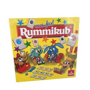 Original My First Rummikub - Dutch, French German Play rules BRAND NEW SEALED